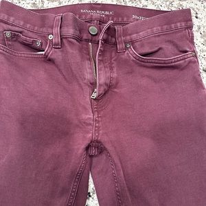 Maroon banana republic travelers.